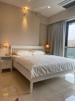 Bedroom in 3 BHK Apartment at Carter Apartments, Bandra West – for Rent