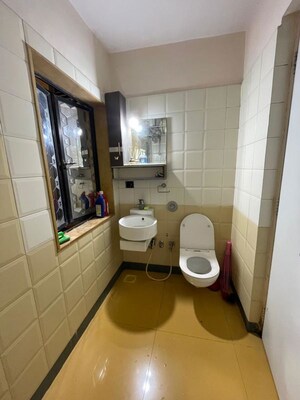 Bathroom in 2 BHK Apartment at Swapnalok Apartments Malad East, Malad East – for Rent