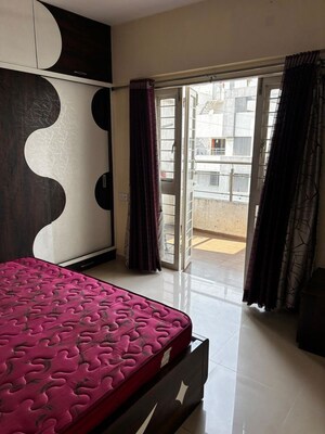 Bedroom in 2 BHK Apartment at Vasant Avenue, Pimple Saudagar – for Rent