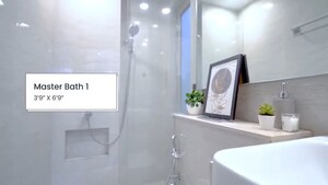 Bathroom in 1 BHK Apartment at Hiranandani Regent Hill, Powai – for Sale