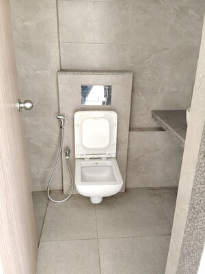Bathroom in 1 BHK Apartment at BG Shirke Monte Verita, Borivali East – for Rent