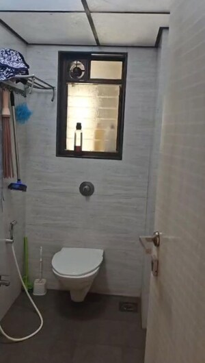 Bathroom in 3 BHK Apartment at Shelton Apartment, Santacruz East – for Rent