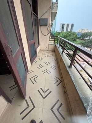 Balcony in 2 BHK Builder Floor at Sector 15 – for Rent