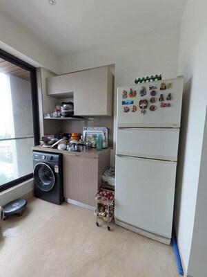 Kitchen in 3 BHK Apartment at Khar Gymkhana Apartment, Khar West – for Rent