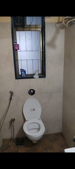 Bathroom in 1 BHK Apartment at Chandak Nishchay, Borivali East – for Rent