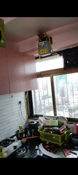 Kitchen in 1 BHK Apartment at Chandak Nishchay, Borivali East – for Rent