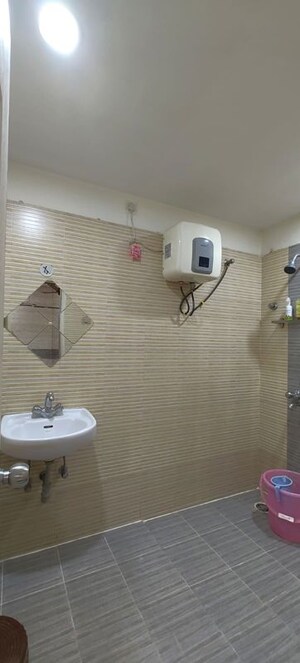 Bathroom in 3 BHK Apartment at My Home Tridasa, Tellapur – for Rent