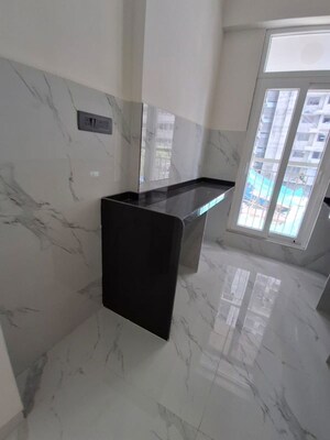 Kitchen in 2 BHK Apartment at Ruparel Sky Green, Kandivali West – for Rent