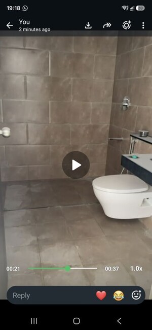 Bathroom in 3.5 BHK Apartment at Puravankara Purva Atmosphere, Thanisandra Main Road – for Sale