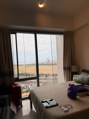 Living Room in 2 BHK Apartment at Piramal Aranya Wing B, Byculla – for Rent