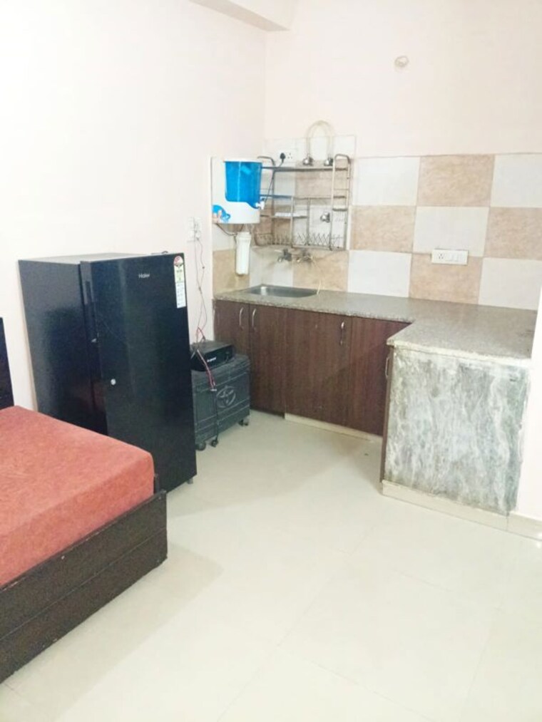 Kitchen, greenwood-city 1 Bedroom 650 Sq.Ft. Builder Floor In Sector 40 Gurgaon 10576381