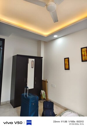 Bedroom in 2 BHK Builder Floor at Kalkaji – for Rent