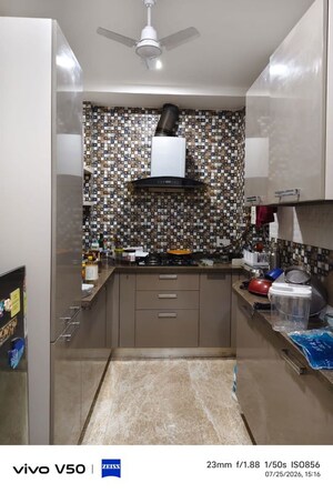 Kitchen in 2 BHK Builder Floor at Kalkaji – for Rent