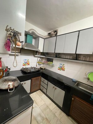 Kitchen in 2 BHK Builder Floor at Kalkaji – for Rent