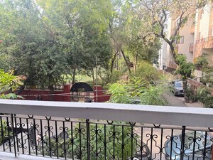 Balcony in 3 BHK Builder Floor at Saket – for Rent