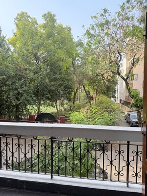Balcony in 3 BHK Builder Floor at Saket – for Rent