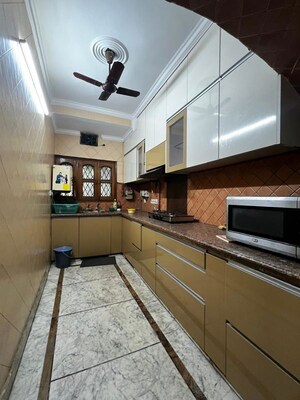 Kitchen in 3 BHK Apartment at Vasant Kunj – for Rent
