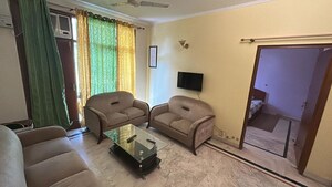 Living Room in 3 BHK Builder Floor at Sector 54 – for Rent