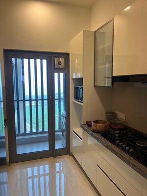 Kitchen in 4 BHK Apartment at Piramal Mahalaxmi Central Tower, Mahalaxmi – for Rent