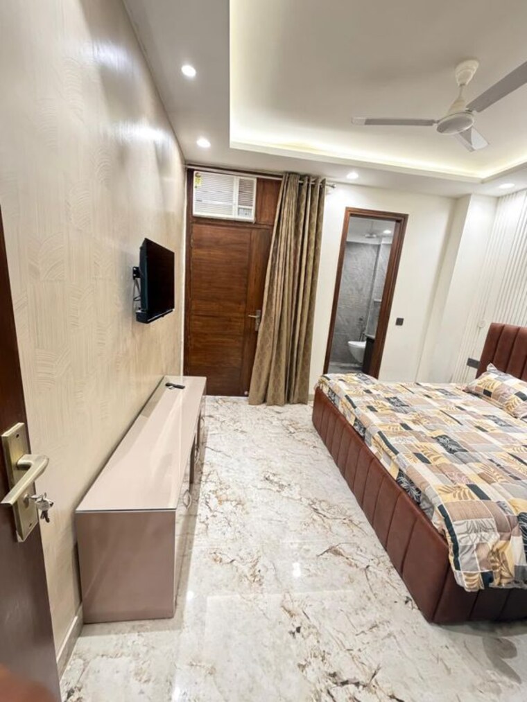 Bedroom, dlf phase ii 1 Bedroom 400 Sq.Ft. Builder Floor In Dlf Phase ii Gurgaon 10576604