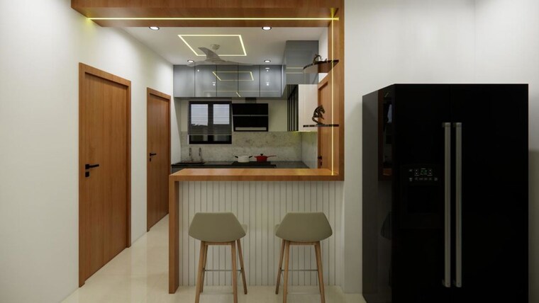 Kitchen, vasavi-atlantis 2 Bedroom 1250 Sq.Ft. Apartment In Narsingi Hyderabad 10576672