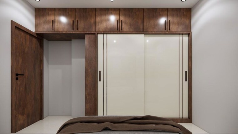Bedroom, vasavi-atlantis 2 Bedroom 1250 Sq.Ft. Apartment In Narsingi Hyderabad 10576672