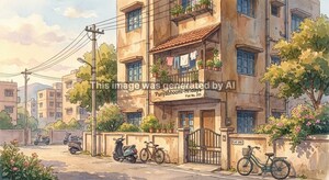  Apartment – Exterior View View at Vesu - for Sale