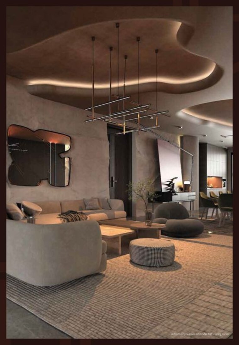 Living Room, realplus-fuji-and-paramount 4 Bedroom 7504 Sq.Ft. Apartment In Jubilee Hills Hyderabad 10576674
