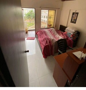 Balcony in 2 BHK Apartment at Tulip Infinity Planet, Moshi – for Rent