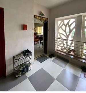 Balcony in 2 BHK Apartment at Tulip Infinity Planet, Moshi – for Rent