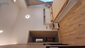 Kitchen in 3.5 BHK Apartment at Rustomjee Crown, Prabhadevi – for Rent
