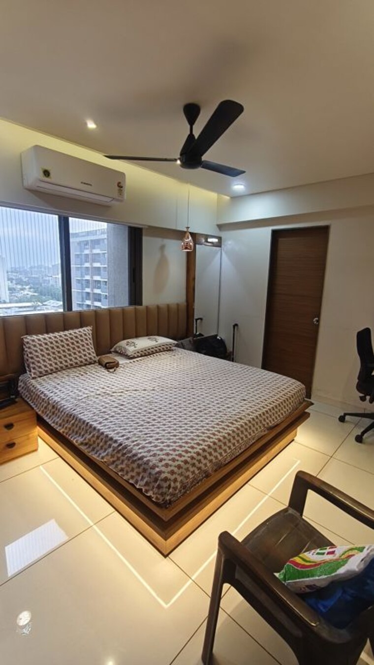 Bedroom, rajvi-opal 3 Bedroom 1875 Sq.Ft. Apartment In Naranpura Ahmedabad 10576880