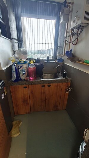Kitchen in 3 BHK Apartment at Naranpura – for Rent