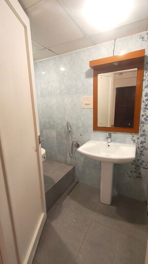 Bathroom in 4 BHK Apartment at Aqua Forte, Halasuru – for Rent