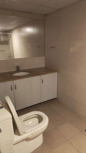 Bathroom in 4 BHK Apartment at Aqua Forte, Halasuru – for Rent