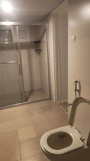 Bathroom in 4 BHK Apartment at Aqua Forte, Halasuru – for Rent