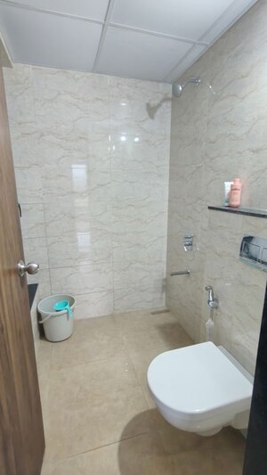 Bathroom in 2 BHK Apartment at Shapoorji Pallonji Joyville Hinjewadi, Hinjewadi – for Rent