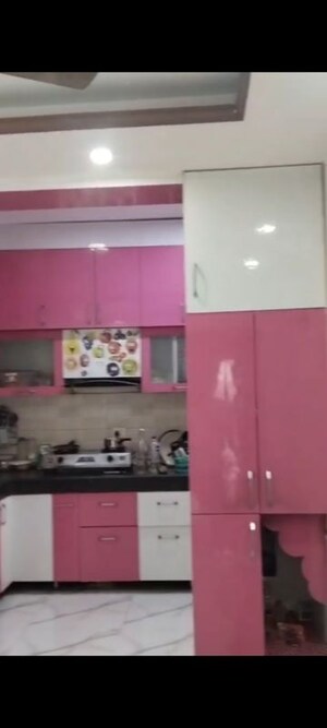 Kitchen in 3 BHK Apartment at Geotech Pristine Avenue, Sector 16c Greater Noida – for Rent