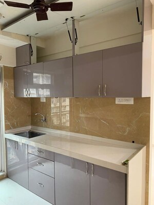 Kitchen in 2 BHK Apartment at Adani Ten BKC, Bandra East – for Rent