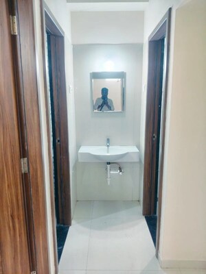 Bathroom in 1 BHK Apartment at Kumar Megapolis Springs, Hinjewadi – for Rent
