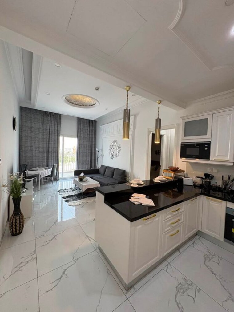 Kitchen, dosti-group-planet-north-p180 1 Bedroom 430 Sq.Ft. Apartment In Shilphata Thane 10576951