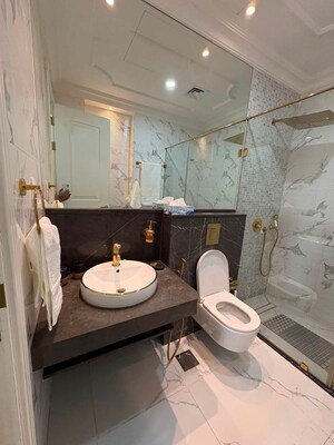 Bathroom in 1 BHK Apartment at Dosti Group Planet North P180 , Shilphata – for Sale