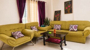 Living Room in 3.5 BHK Apartment at Hubtown Rising City, Ghatkopar East – for Rent