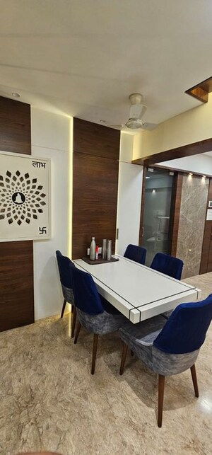 Dining area in 3.5 BHK Apartment at Hubtown Rising City, Ghatkopar East – for Rent