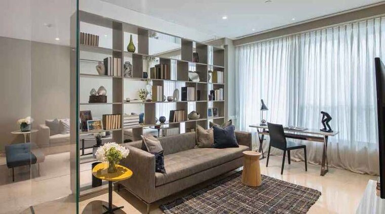 Living Room, oberoi-sky-city 6 Bedroom 2800 Sq.Ft. Apartment In Borivali East Mumbai 10576960