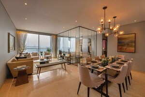 Living Room in 6 BHK Apartment at Oberoi Sky City, Borivali East – for Sale