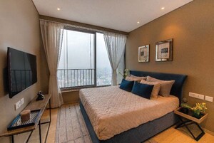 Bedroom in 6 BHK Apartment at Oberoi Sky City, Borivali East – for Sale