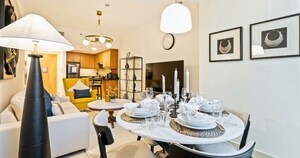 Team Area in 1 BHK Apartment at Dosti Group Planet North P180 , Shilphata – for Sale