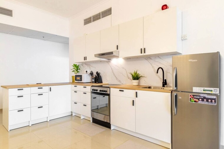 Kitchen, dosti-group-planet-north-p180 2 Bedroom 638 Sq.Ft. Apartment In Shilphata Thane 10576965