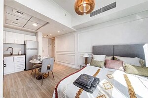 Team Area in 2 BHK Apartment at Dosti Group Planet North P180 , Shilphata – for Sale